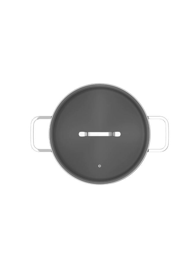Berghoff Covered Stockpot  -Silver - Image 2